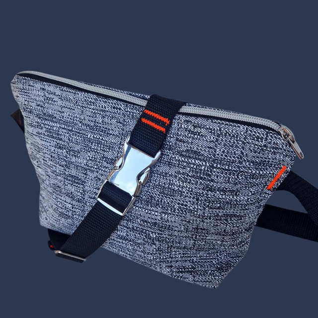 Crossbody Hip Bag Salt & Pepper 