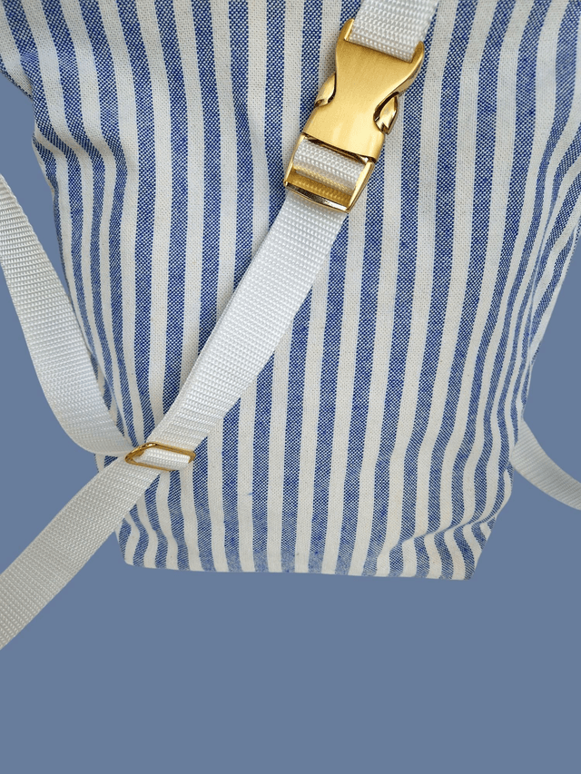 Crossover Bag Blue Stripes