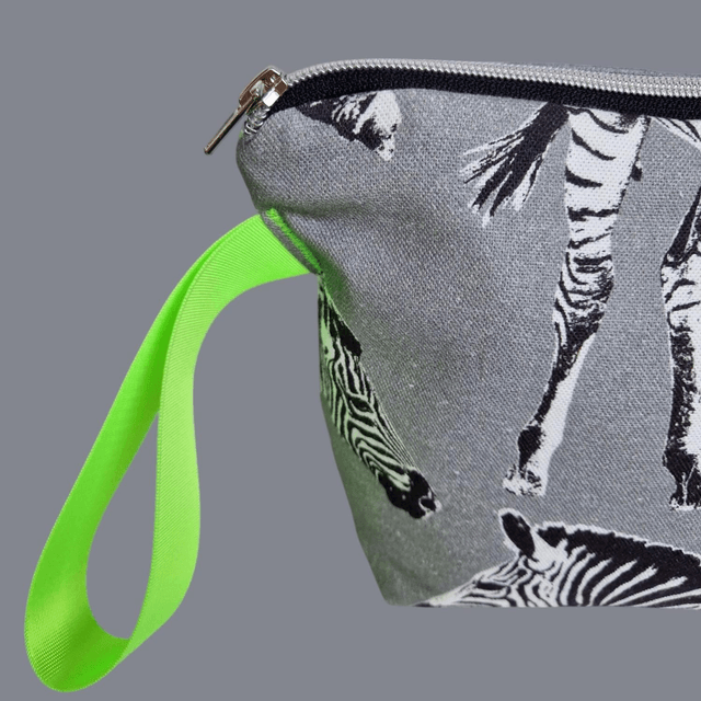Wristlet Bag Zebra