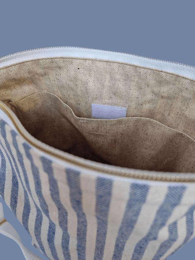 Crossover Bag Blue Stripes