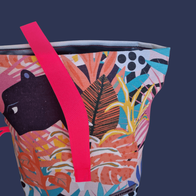 Bikini Bag Colorful Leaves 