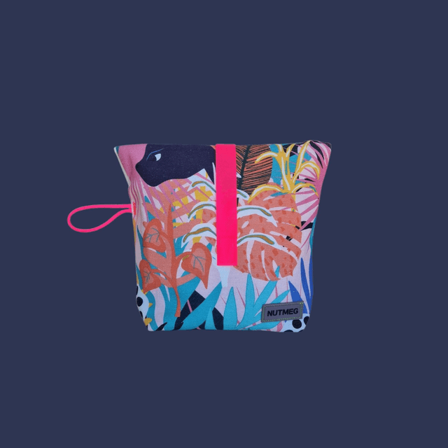 Bikini Bag Colorful Leaves 