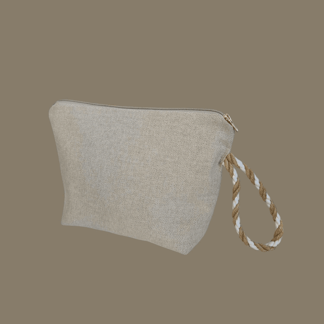 Wristlet Bag Beige